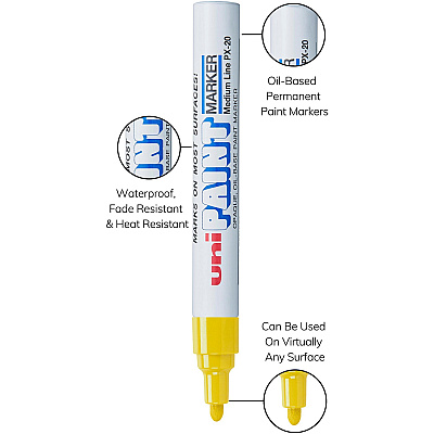 Uni Uni-Paint PX-20 Oil-Based Paint Marker (UBC63605DZ)