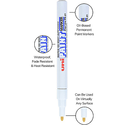 Uni Uni-Paint PX-21 Oil-Based Marker (UBC63713DZ)