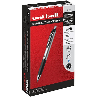 uniball 207 Impact RT Gel Pens (UBC65871DZ)