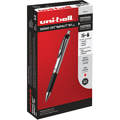 uniball 207 Impact RT Gel Pens (UBC65872DZ)