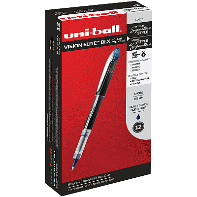 uniball Vision Elite BLX Rollerball Pen (UBC69020DZ)