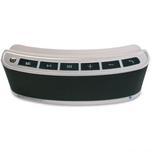 Spracht Blunote2.0 Portable Bluetooth Speaker System - 10 W RMS - Black (WS4014)