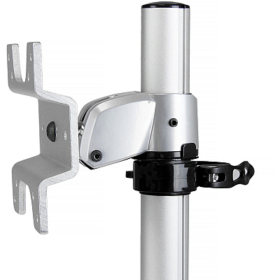 StarTech Monitor Stand - Single - Desktop, Silver (ARMPIVSTND)