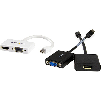 StarTech Mdp To Hdmi Vga Adapter White (MDP2HDVGAW)