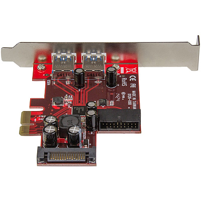 StarTech 4 Port Pcie Usb 3.0 Card - 2 Ext & 2 Int (PEXUSB3S2EI)