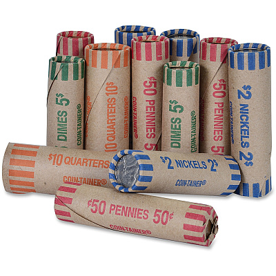 PAP-R Tubular Coin Wrappers (PQP20001)