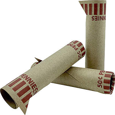 PAP-R Tubular Coin Wrappers (PQP20001)