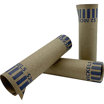 PAP-R Tubular Coin Wrappers (PQP20005)