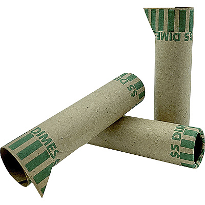 PAP-R Tubular Coin Wrappers (PQP20010)