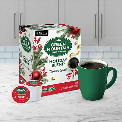 Green Mountain Coffee Roasters K-Cup Holiday Blend Coffee (GMT6204)