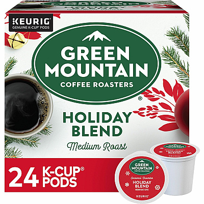Green Mountain Coffee Roasters K-Cup Holiday Blend Coffee (GMT6204)