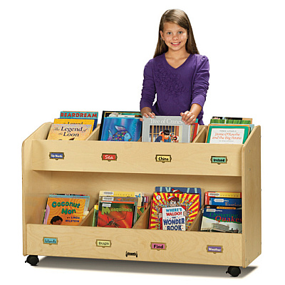 Jonti-Craft Mobile Section Book Storage Organizer (5369JC)