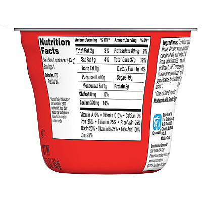 Quaker Cap'N Crunch Corn/Oat Cereal Bowl (QKR31597)