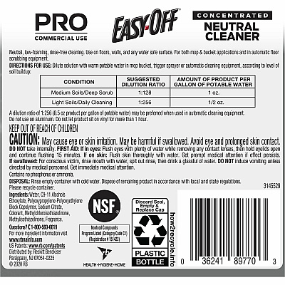 EASY-OFF Neutral Cleaner (RAC89770)