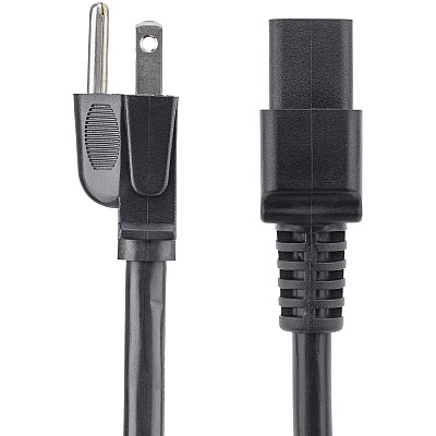 StarTech 10ft Heavy Duty Power Cord, 5-15p To C19 (PXT515191410)