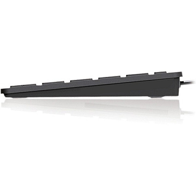 Adesso Slimtouch Mini Usb Keyboard W/ 2 Usb Hub (AKB510HB)