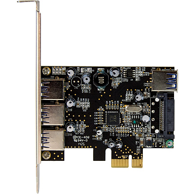 StarTech 4 Port Pci Express Usb 3.0 Card - 3 + 1 (PEXUSB3S42)