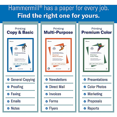 Hammermill Tidal Recycled Copy Paper - White (HAM162008PL)