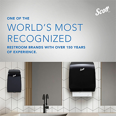 Scott Pro High-Capacity Hard Roll Towels with Elevated Design and Absorbency Pockets (KCC25702)