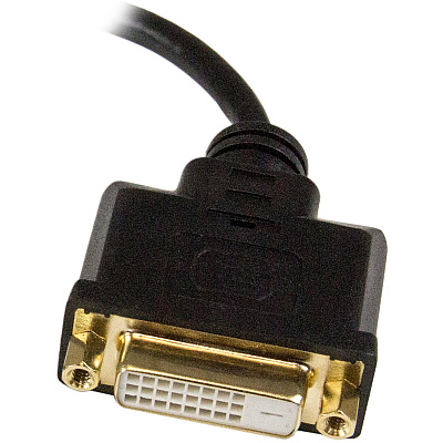 StarTech Micro Hdmi To Dvi Adapter Converter M/f (HDDDVIMF8IN)