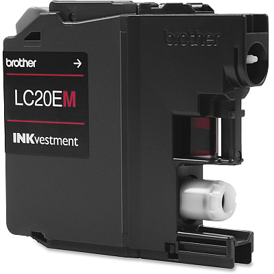 Brother Genuine LC20EM INKvestment Super High Yield Magenta Ink Cartridge
