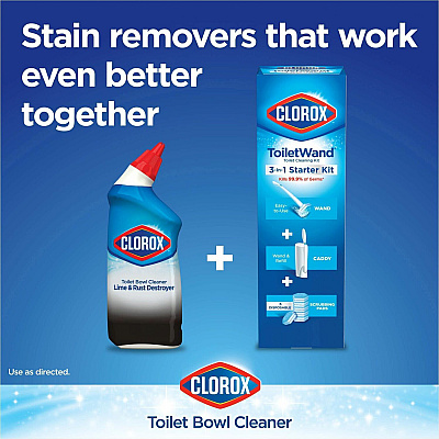 Clorox Toilet Bowl Cleaner Lime & Rust Destroyer (CLO00275)