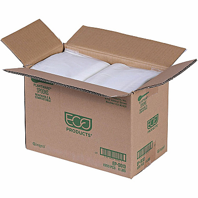 Eco-Products 6" Plantware High-heat Spoons (ECOEPS013)