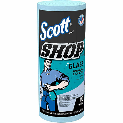 Scott Glass Cleaning Shop Towels (KCC32896)