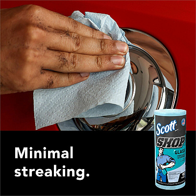 Scott Glass Cleaning Shop Towels (KCC32896)