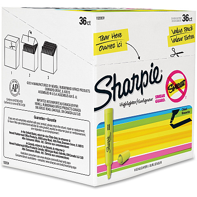 Sharpie SmearGuard Tank Style Highlighters (SAN1920938)