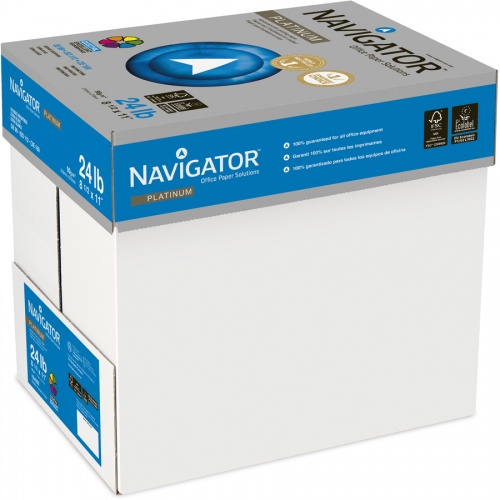 Navigator Platinum Superior Productivity Multipurpose Paper - Silky Touch - Bright White (NPL1124)