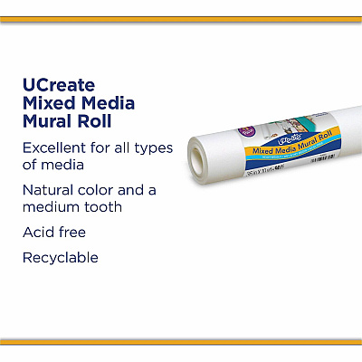 UCreate Mixed Media Paper Roll (PAC4845)