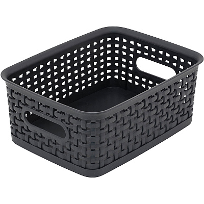 Advantus Plastic Weave Bins (AVT40326)