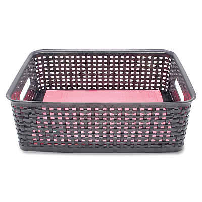 Advantus Plastic Weave Bins (AVT40327)