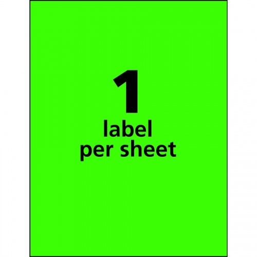 Avery High Visibility Neon Shipping Labels (5940)