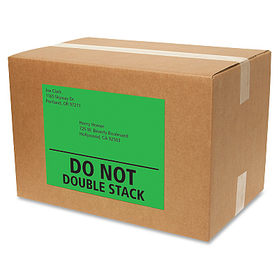 Avery Neon Shipping Labels, 8-1/2" x 11" , 100 Labels (AVE5940)