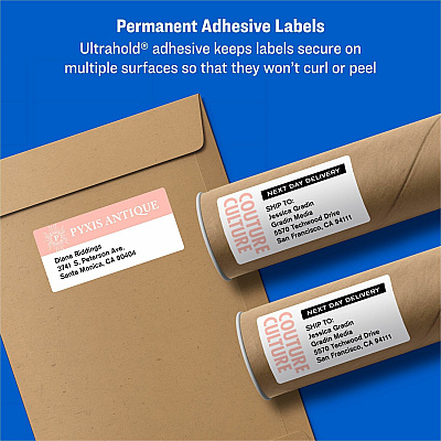 Avery Shipping Labels, Sure Feed, 2" x 4" , 5,000 Labels (AVE95910)
