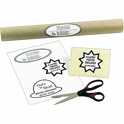 Avery Shipping Address Labels, 250 Labels, Full Sheet Labels, Permanent (AVE95920)