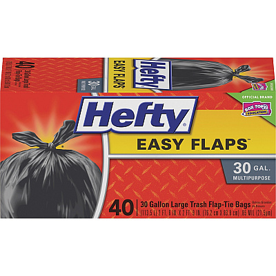 Hefty Easy Flaps 30-gallon Large Trash Bags (RFPE27744)