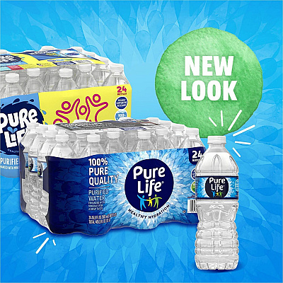 Pure Life Purified Bottled Water (NLE101264PL)