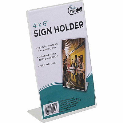 NuDell NuDell Freestanding Sign Holder (NUD35446)