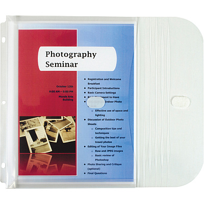 C-Line Super Heavyweight Poly Binder Pockets (CLI57537)