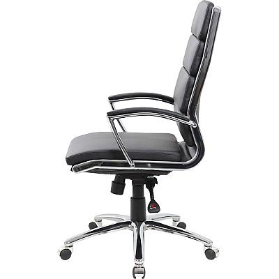 BOSS Contemporary Executive Highback In Caressoft Plus (B9471BK)