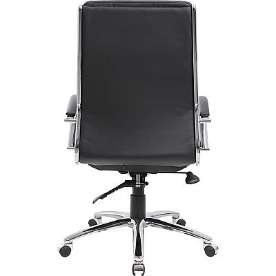 BOSS Contemporary Executive Highback In Caressoft Plus (B9471BK)