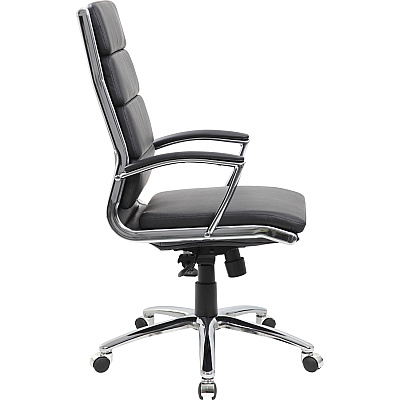 BOSS Contemporary Executive Highback In Caressoft Plus (B9471BK)