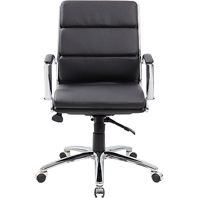 BOSS Contemporary Executive Midback In Caressoft Plus (B9476BK)