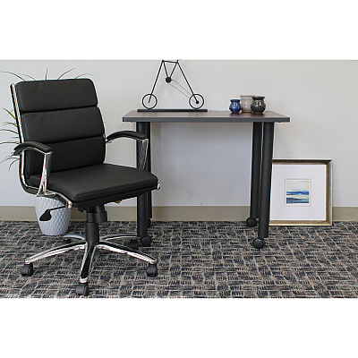 BOSS Contemporary Executive Midback In Caressoft Plus (B9476BK)