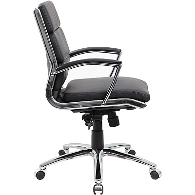 BOSS Contemporary Executive Midback In Caressoft Plus (B9476BK)