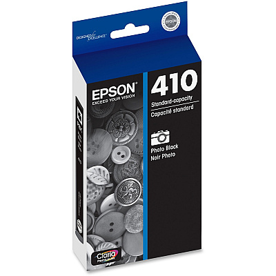 Epson DURABrite Ultra 410 Original Standard Yield Inkjet Ink Cartridge - Photo Black - 1 Each (EPST410120S)