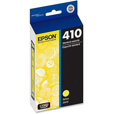 Epson Claria 410 Original Standard Yield Inkjet Ink Cartridge - Yellow - 1 Each (EPST410420S)